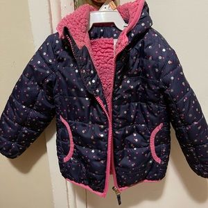 Toddlers girls winter coat